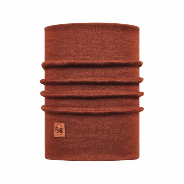 Buff Heavyweight Merino Halswärmer Senior Braun 1