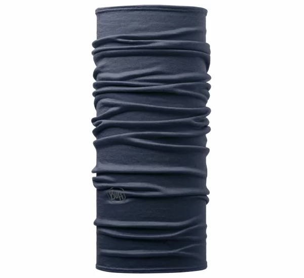 Buff Lightweight Merino Neckwarmer Dunkelblau 1