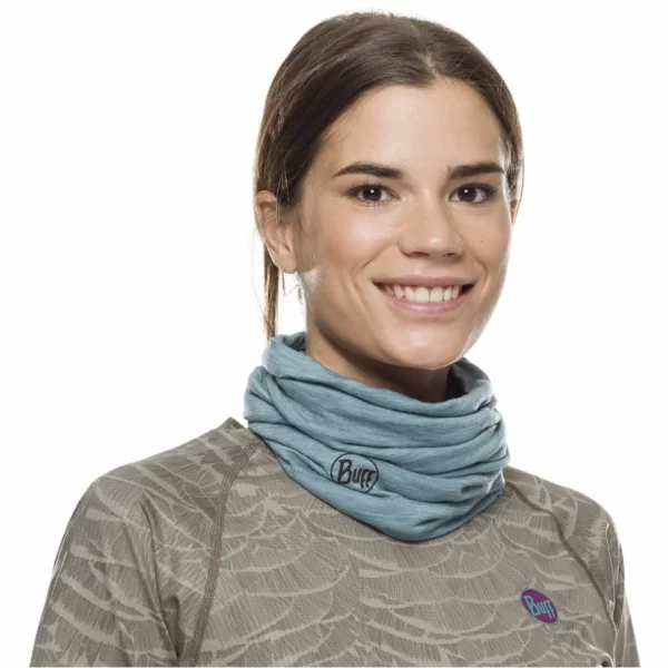Buff Lightweight Merino Halswärmer Senior Blau 3