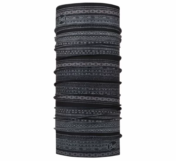 Buff Original Neckwarmer Schwarz – Grau 1