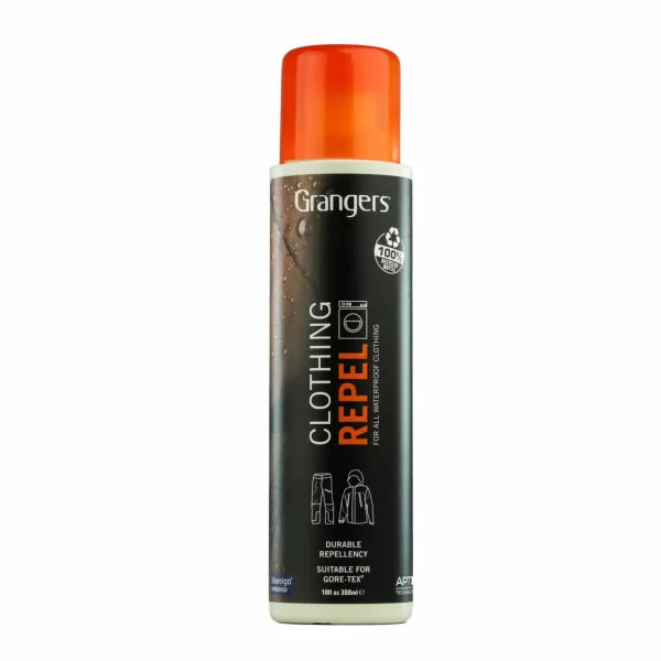 Granger’s Clothing Repel 300ml Schwarz – Weiß – Orange 1
