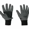 Jack Wolfskin Stormlock Handschuhe Senior Grau – Schwarz 5
