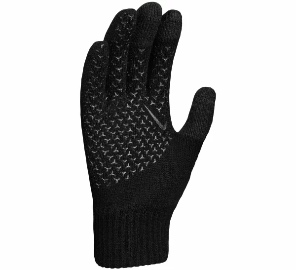 Nike Knitted Tech And Grip 2.0 Handschuhe Senior Schwarz – Weiß 3