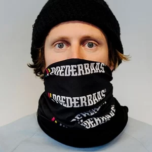 Poederbaas Sports Performance Schal Senior Schwarz – Weiß 9