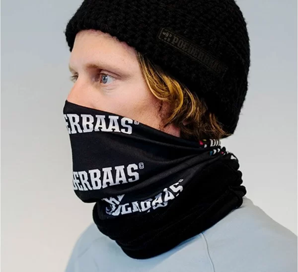 Poederbaas Sports Performance Schal Senior Schwarz – Weiß 4
