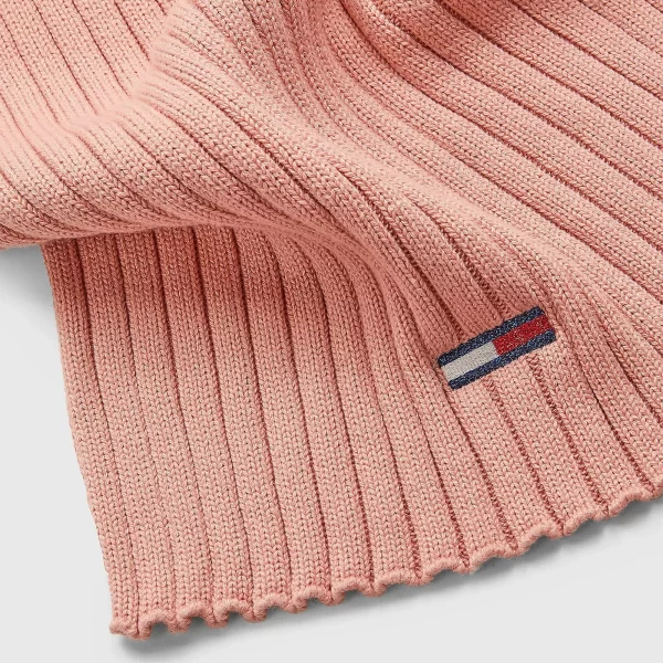 Tommy Hilfiger Flag Schal Damen Orange/rosa 3
