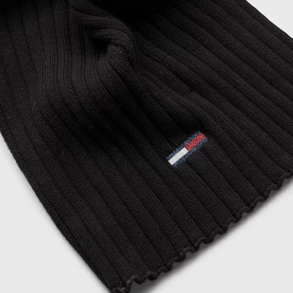 Tommy Hilfiger Flag Schal Damen Schwarz 3